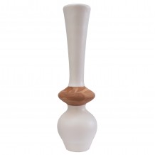 ΔΙΑΚΟΣΜΗΤΙΚΟ ΒΑΖΟ ΔΑΠΕΔΟΥ NEBULA HM4660 02M FIBER CEMENT ΛΕΥΚΟ--ΞΥΛΟ ΤΕΑΚ Φ45x143Υεκ c502872