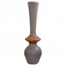 ΔΙΑΚΟΣΜΗΤΙΚΟ ΒΑΖΟ ΔΑΠΕΔΟΥ NEBULA HM4660 05M FIBER CEMENT TAUPE--ΞΥΛΟ ΤΕΑΚ Φ45x143Υεκ c502873