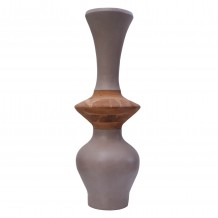 ΔΙΑΚΟΣΜΗΤΙΚΟ ΒΑΖΟ ΔΑΠΕΔΟΥ NEBULA HM4660 05S FIBER CEMENT TAUPE--ΞΥΛΟ ΤΕΑΚ Φ45x120Υεκ c502875