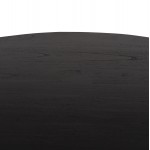 ΤΡΑΠΕΖΙ ΤΡΑΠΕΖΑΡΙΑΣ ΣΤΡΟΓΓΥΛΟ FRANTZ HM9388 02 ΜΑΣΙΦ ΞΥΛΟ MINDI BLACK Φ118x79Υεκ c502878