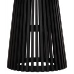 ΤΡΑΠΕΖΙ ΤΡΑΠΕΖΑΡΙΑΣ ΣΤΡΟΓΓΥΛΟ FRANTZ HM9388 02 ΜΑΣΙΦ ΞΥΛΟ MINDI BLACK Φ118x79Υεκ c502878