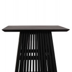 ΤΡΑΠΕΖΙ ΤΡΑΠΕΖΑΡΙΑΣ ΤΕΤΡΑΓΩΝΟ FRANTZ HM9458 02 MINDI ΞΥΛΟ ΜΑΥΡΟ 80x80x78Yεκ c502879