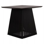 ΤΡΑΠΕΖΙ ΤΡΑΠΕΖΑΡΙΑΣ ΤΕΤΡΑΓΩΝΟ FRANTZ HM9458 02 MINDI ΞΥΛΟ ΜΑΥΡΟ 80x80x78Yεκ c502879