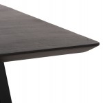 ΤΡΑΠΕΖΙ ΤΡΑΠΕΖΑΡΙΑΣ ΤΕΤΡΑΓΩΝΟ FRANTZ HM9458 02 MINDI ΞΥΛΟ ΜΑΥΡΟ 80x80x78Yεκ c502879