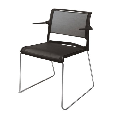 GUEST ΚΑΡΕΚΛΑ ΜΑΥΡΟ 59x60x77 5 c502912