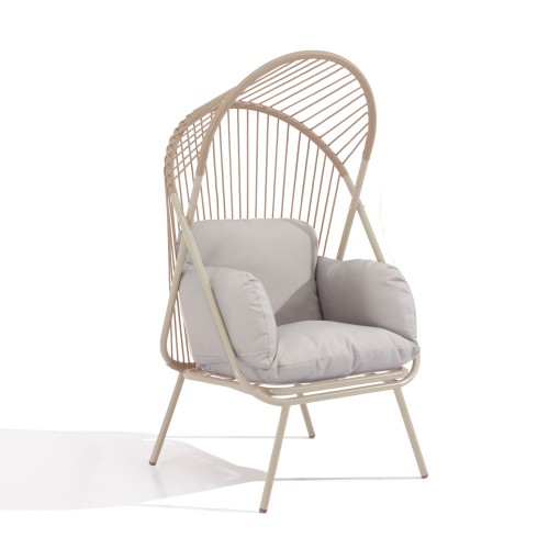 SUN ΠΟΛΥΘΡΟΝΑ BEIGE 75x69x135 5cm c502936