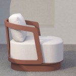 TORRE ΣΑΛΟΝΙ SET 1 2 2 TERRACOTTA c502942