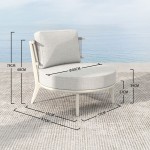 LA LUNA ΠΟΛΥΘΡΟΝΑ OFF WHITE 80x87x68cm c502943