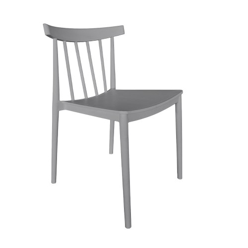 FLOW ΚΑΡΕΚΛΑ ΓΚΡΙ ΑΝΟΙΧΤΟ 51x50x76cm c502944