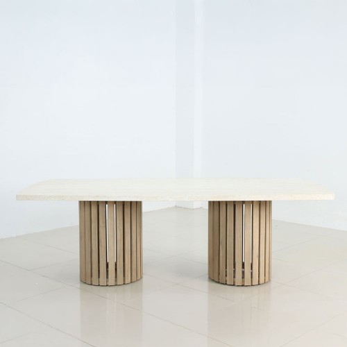 PORTO ΤΡΑΠΕΖΙ ΛΕΥΚΟ 240x110x80cm c502972