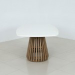 SIRACUSA ΤΡΑΠΕΖΙ ΛΕΥΚΟ 220x110x79cm c502973