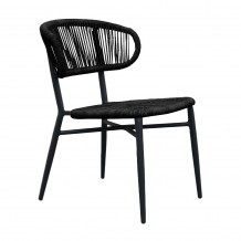 SEDAI ΚΑΡΕΚΛΑ ΜΑΥΡΟ ΜΑΥΡΟ 55x60x78cm c502987