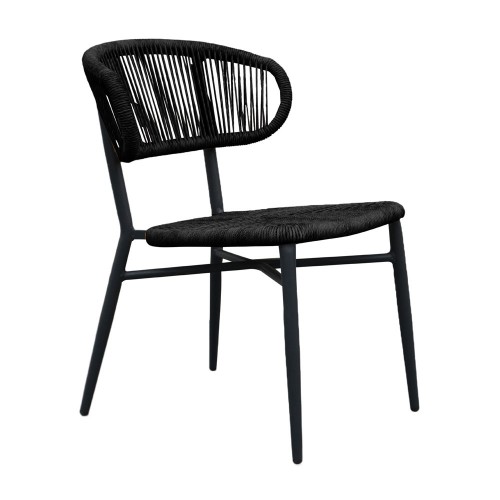 SEDAI ΚΑΡΕΚΛΑ ΜΑΥΡΟ ΜΑΥΡΟ 55x60x78cm c502987