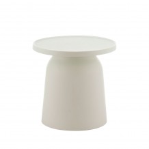 DOMI COFFEE TABLE OFF WHITE 47x47x46cm c502996