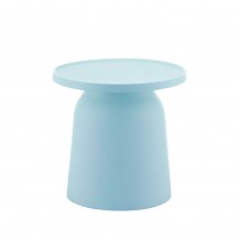 DOMI COFFEE TABLE ΓΑΛΑΖΙΟ 47x47x46cm c503001