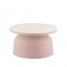 DOMI COFFEE TABLE SALMON 67x67x36cm c503002