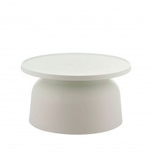 DOMI COFFEE TABLE OFF WHITE 67x67x36cm c503003