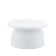 DOMI COFFEE TABLE ΛΕΥΚΟ 67x67x36cm c503006