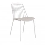 TAG ΚΑΡΕΚΛΑ OFF WHITE 45 5x55x82cm SET 4τμχ c503022