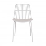 TAG ΚΑΡΕΚΛΑ OFF WHITE 45 5x55x82cm SET 4τμχ c503022