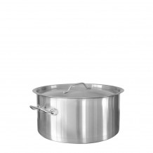 Χύτρα Inox βαθιά με καπάκι φ35xΥ22cm 21Lt c503400