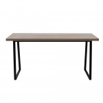 PLEGMA ΤΡΑΠΕΖΙ SONOMA ΜΑΥΡΟ 160x80x76 c503480