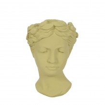 CEM ΒΑΖΟ 18x17x26 5cm CEMENT ΠΡΑΣΙΝΟ ΑΝΟΙΧΤΟ c503485