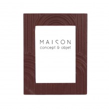 RAW ΚΟΡΝΙΖΑ 18x1 5x23cm MDF ΚΑΦΕ ΣΚΟΥΡΟ ΓΥΑΛΙ c503493