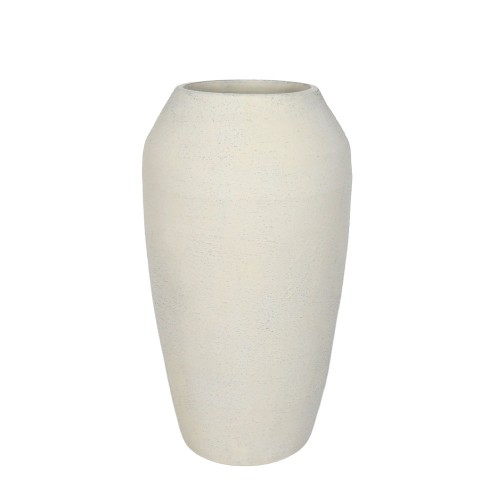 ASH ΒΑΖΟ 23 5x23 5x42cm ΚΕΡΑΜΙΚΟ ΑΣΠΡΟ c503496