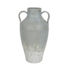 AMFORE ΒΑΖΟ 25x23x50cm ΜΕΤΑΛΛΟ ΓΚΡΙ ΜΠΛΕ c503503