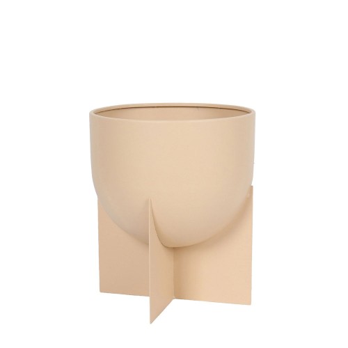 FINA ΚΑΣΠΩ 25x25x30cm ΜΕΤΑΛΛΟ ΜΠΕΖ c503507