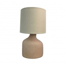 TERRALUME ΦΩΤΙΣΤΙΚΟ ΕΠΙΤΡΑΠΕΖΙΟ 26x26x42 5cm POLYRESIN TERRACOTTA ΑΝΟΙΧΤΟ ΥΦΑΣΜΑ ΛΑΔΙ ΑΝΟΙΧΤΟ c503537