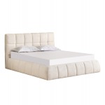 ΚΡΕΒΑΤΙ ΔΙΠΛΟ EDDY HM731 03 ΜΠΕΖ ΜΠΟΥΚΛΕ ΑΠΟΘΗΚΕΥΤΙΚΟΣ ΧΩΡΟΣ--ΣΤΡΩΜΑ 160x200εκ c503547