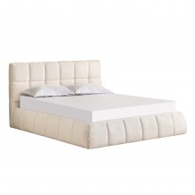 ΚΡΕΒΑΤΙ ΔΙΠΛΟ EDDY HM731 03 ΜΠΕΖ ΜΠΟΥΚΛΕ ΑΠΟΘΗΚΕΥΤΙΚΟΣ ΧΩΡΟΣ--ΣΤΡΩΜΑ 160x200εκ c503547