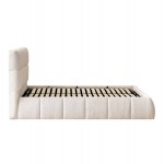 ΚΡΕΒΑΤΙ ΔΙΠΛΟ EDDY HM731 03 ΜΠΕΖ ΜΠΟΥΚΛΕ ΑΠΟΘΗΚΕΥΤΙΚΟΣ ΧΩΡΟΣ--ΣΤΡΩΜΑ 160x200εκ c503547