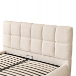 ΚΡΕΒΑΤΙ ΔΙΠΛΟ EDDY HM731 03 ΜΠΕΖ ΜΠΟΥΚΛΕ ΑΠΟΘΗΚΕΥΤΙΚΟΣ ΧΩΡΟΣ--ΣΤΡΩΜΑ 160x200εκ c503547