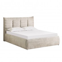 ΚΡΕΒΑΤΙ ΔΙΠΛΟ SANDRA HM732 03 ΜΠΕΖ ΥΦΑΣΜΑ ΑΠΟΘΗΚΕΥΤΙΚΟΣ ΧΩΡΟΣ--ΣΤΡΩΜΑ 160x200εκ c503550