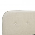 Κρεβάτι LumiLux pakoworld ύφασμα σε μπεζ απόχρωση 100x200εκ c503558