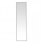 Καθρέπτης Moira pakoworld αλουμίνιο σε μαύρη απόχρωση 40x28x150εκ c503567