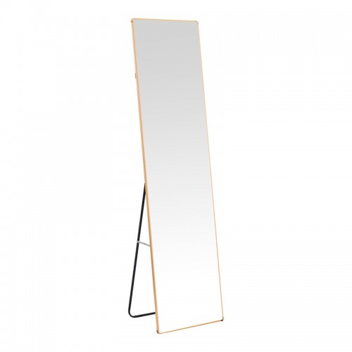 Καθρέπτης Moira pakoworld αλουμίνιο σε χρυσή απόχρωση 40x28x150εκ c503571
