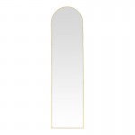 Καθρέπτης Plaza pakoworld αλουμίνιο σε χρυσή απόχρωση 40x28x150εκ c503573