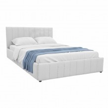 Κρεβάτι Snuggle pakoworld με αποθηκευτικό χώρο ύφασμα γκρι 160x200εκ c503575