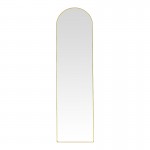 Καθρέπτης Plaza I pakoworld αλουμίνιο σε χρυσή απόχρωση 50x28x160εκ c503577