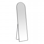 Καθρέπτης Plaza pakoworld αλουμίνιο σε μαύρη απόχρωση 40x28x150εκ c503578
