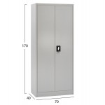 ΝΤΟΥΛΑΠΑ 2ΦΥΛΛΗ ΜΕΤΑΛΛΙΚΗ HRONDA HM5749 21 ME ΧΩΡΙΣΜΑ ΚΛΕΙΔΑΡΙΑ 70x40x170Υεκ c503582