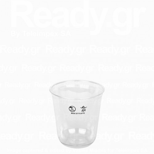 Ποτήρι Υψηλής ποιότητας PET 12oz 300cl φ90mm Διάφανο - Σετ 100 c503597