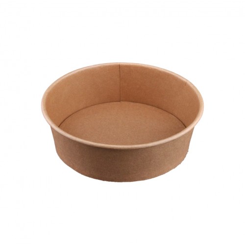 Μπωλ 500ml Φ15cm Χάρτινο Kraft μιας χρήσης Σετ 50 c503687