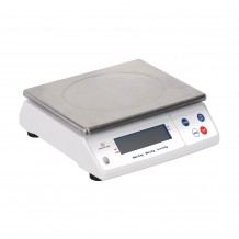 Ηλεκτρονική ζυγαριά κουζίνας 50Kgr 5gr IP53 LCD φωτιζόμενη οθόνη 31x30x11 5cm Louis Tellier c503706