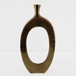 ABSTRACT ΒΑΖΟ 28x5x61 ΑΛΟΥΜΙΝΙΟ ΧΡΥΣΟ c503725