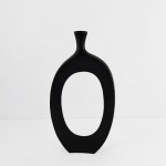 ABSTRACT ΒΑΖΟ 28x5x61 ΑΛΟΥΜΙΝΙΟ ΜΑΥΡΟ c503726